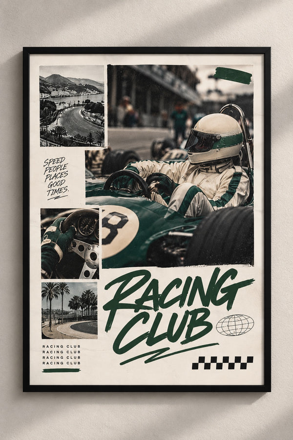 Vintage Racing Club Poster